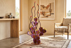 Steel Prickly Pear + Ocotillo Sculpture by The Rusted Desert