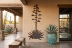 Rusted Steel Agave Wall Art