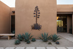 Rusted Steel Agave Wall Art