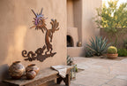 Rusted Steel Kokopelli Parade Wall Art