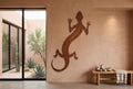 Rusted Steel Gecko Wall Art
