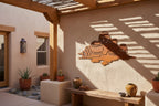 Rusted Steel Southwest Pottery Wall Art