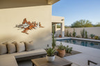 Layered Desert Landscape Wall Art