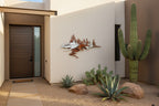 Layered Desert Landscape Wall Art