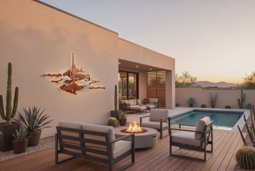 Dimensional Saguaro Wall Art