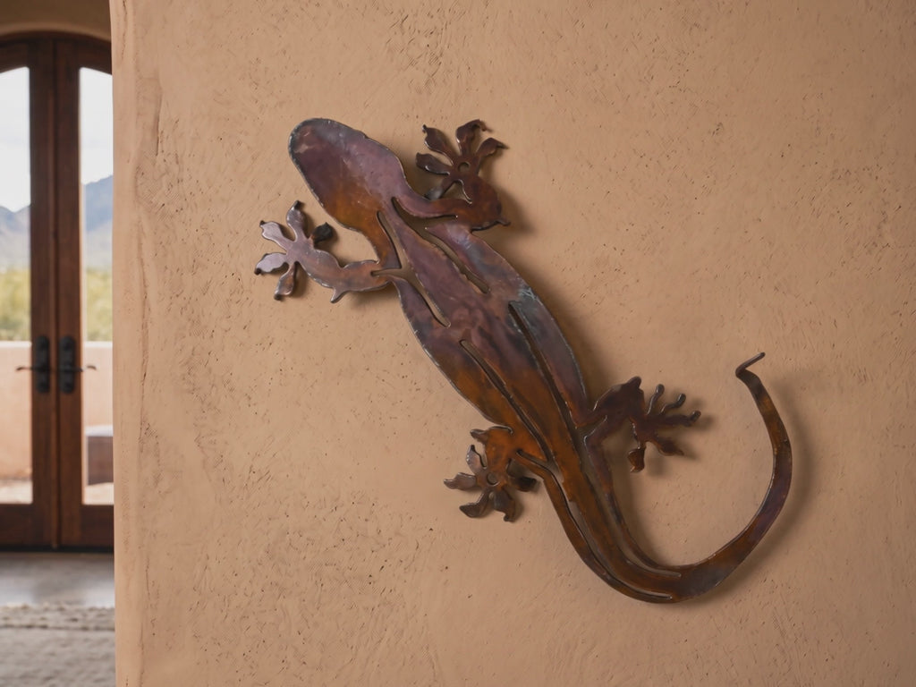 Rusted Steel Barrel Cactus Sculpture