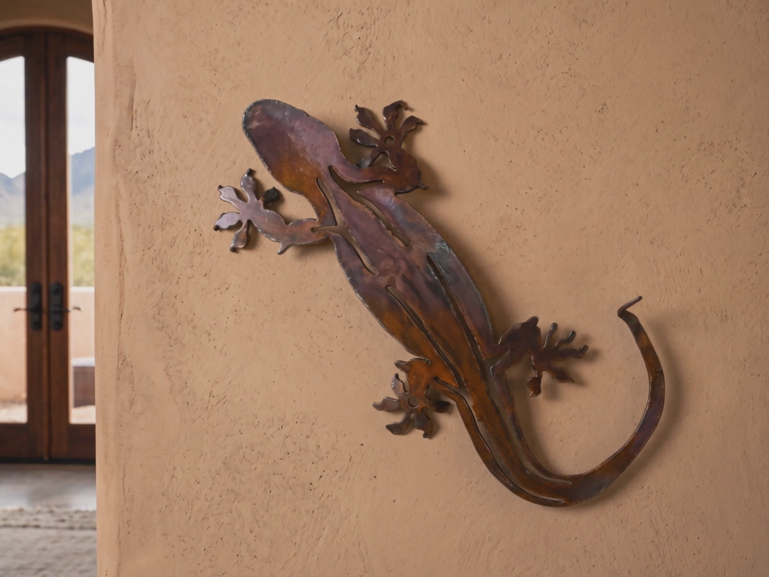 Rusted Steel Barrel Cactus Sculpture